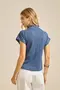 BLUSA GOLA CANELADO LOSANGO