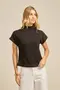 BLUSA GOLA CANELADO LOSANGO