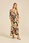 VESTIDO ESTAMPA DOCE FLORAL MARINHO
