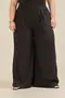 CALÇA PANTALONA COM PREGA