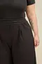 CALÇA PANTALONA COM PREGA