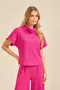 BLUSA MANGA JAPONESA COM GOLA