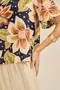 BLUSA ESTAMPA DOCE FLORAL MARINHO