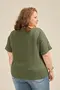 BLUSA COM PUNHO E BOTÃO