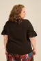BLUSA COM BABADO NA MANGA