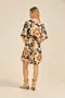 VESTIDO ESTAMPA DOCE FLORAL MARINHO