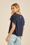 BLUSA BÁSICA COM BOTÃO