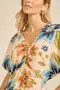 VESTIDO ESTAMPA DOCE FLORAL BEGE