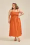 VESTIDO MIDI ALÇA LARGA